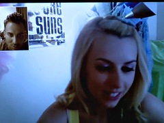 Lexi Belle bounces on a big