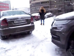 18 ans, Argent, Chatte, Rousse roux, Rugueux, Russe, Fils, Adolescente