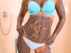 Arsch, Blasen, Hundestellung, Handjob, Küssen, Rasiert, Jungendliche (18+), Flotter dreier