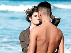 Slaapkamer, Grote lul, Pijpbeurt, Bruinharig, Hondjeshouding, Natuurlijke tieten, Mager, Tieten likken