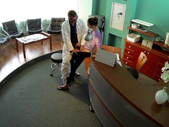 素人, 医者, キス, なめる, 看護婦, オマンコ, ユニフォーム, のぞき