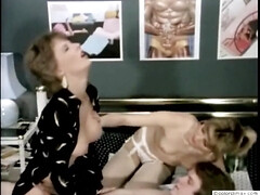 フェラチオ, イマラチオ, チン, 手コキする, 三人, ヴィンテージ