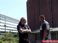 Mooi, Grote mammen, Blond, Pijpbeurt, Nederlands, Sperma in gezicht, Vingeren, Hd