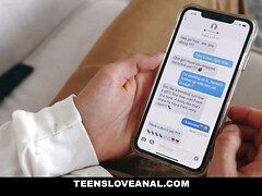 In den arsch, Braunhaarige, Kehlenfick, Natürlichen titten, Muschi, Dürr, Sohn, Jungendliche (18+)