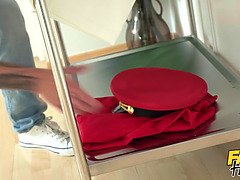 デカ尻, デカチン, ブロンド, フェラチオ, Hd, 現実, 剃毛, ティーン