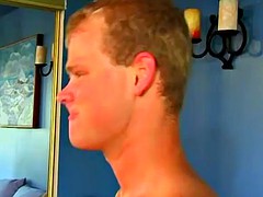 two horny Männer bryan and marcus her big cock stroking