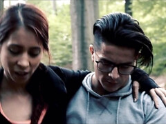 茶髪の, 巨乳な, エロティック, ハードコア, 自然山雀, 恥ずかしがりや, 三人, オッパイの