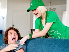 ブロンド, フェラチオ, バック, キス, なめる, オマンコ, ティーン, オッパイの