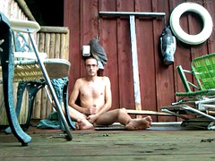 Amateur, Masturbación, Al aire libre
