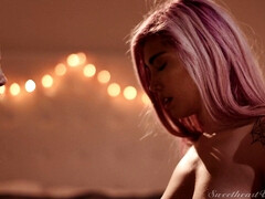 Gros seins, Doigter, Petite amie, Jeans, Embrassement, Lesbienne, Léchez, Nénés