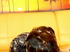 デカパイ, 茶髪の, 女, フェティッシュ, Hd, ヒール, 一人, おもちゃ