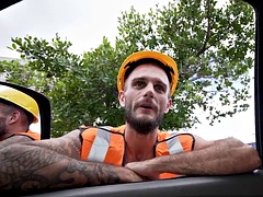 Amateur, Homosexuelle, De plein air, Public, Réalité, Tatouage