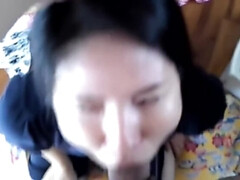 Enthousiasteling, Aziatisch, Pijpbeurt, Hd, Japaans