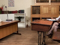 Kinky teacher gives naughty student a lifetime lesson