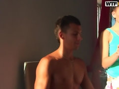 Rubia, Morena, Universidad, Corridas faciales, Grupo, Lesbiana, Masturbación, Perforación