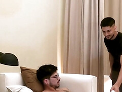 Enthousiasteling, Bruinharig, Diep in de keel, Vingeren, Homo, Monster, Pornster, Tiener