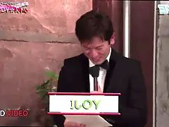 フェラチオ, 茶髪の, 毛深い, 日本人, 熟年, 淫乱熟女, 叫ぶ, ストッキング