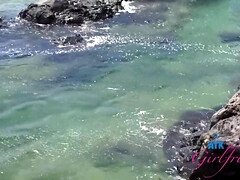 A Beach Date Ends With A Creampie - Sophia Leone