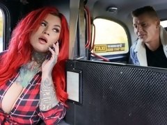 Busty New Driver Gets Her Thrills