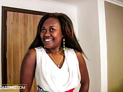 Africain, Grosse bite, Gros seins, En levrette, Noir ébène, Hard, Pov, Réalité