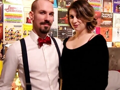 素人, コンドーム, フランス人, 下着, ハメ撮り, ラフ, タトゥー, ティーン