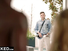 Glamorous Jason Brown and Kendra Sunderland at cowgirl clip