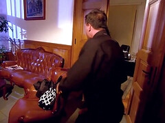 Honey Demon Secretary Mini Dress Anal Glasses - perky tits babe dicked in office