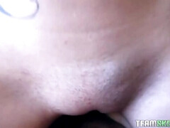Baby sitter, Grosse bite, Blonde, Gorge profonde, Hd, Pov, Maigrichonne