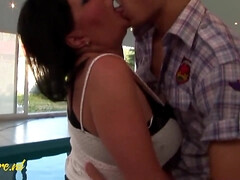 Sperma, Lul, Hondjeshouding, Gezichtzitten, Hd, Likken, Masturbatie, Moeder