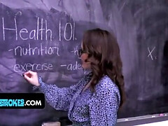 Big Titted Teacher Fails Students With Horny Sex Test - Liz Jordan & Celtic Iron