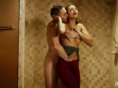 最高, お尻, デカ尻, カワイイ, ラティーナ, オナニー, ティーン, のぞき