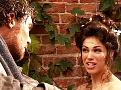 Grosser schwanz, Blasen, Hundestellung, Lecken, Muschi, Dusche, Vintage, Nass