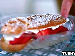 アナル, お尻, アスtoマウス, ブロンド, フェラチオ, バック, 顔射, 馬乗り