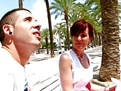 Outdoor sex by the beach with a nice chubby babe Joycelina