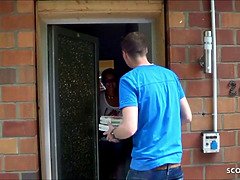 Grote lul, Blond, Man die toekijkt, Lul, Duits, Moeder, Kut duiken, Stiefmoeder