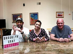 素人, 舞台裏, デカチン, フェラチオ, ラティーナ, 剃毛, ティーン, オッパイの