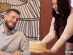 アナル, デカ尻, デカパイ, フェラチオ, イく瞬間, 自然山雀, 赤毛