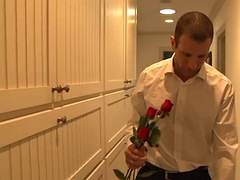 Gros seins, Blonde, Sucer une bite, Érotique, Hard, Chevaucher, Transsexuelle, Suçant