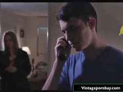 ハードコア, 淫乱熟女, 義母, ヴィンテージ