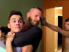 Sperma shot, Homo, Groep, Masturbatie