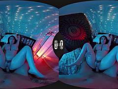 Dreidimensional, Leie, Wohlbeleibte schöne frauen, Grosse titten, Blasen, Realität, Sauna, Titten