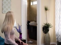 Blonde, Doigter, Hd, Lesbienne, Mère que j'aimerais baiser, Nylon