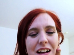 Pov stepteen fingered closeup