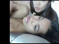 girly-girl FACE spurting jizz