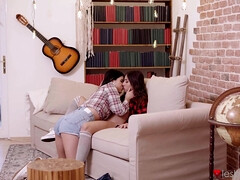 Tchèque, Érotique, Embrassement, Lesbienne, Léchez, Réalité, Lécher le sphincter, Nénés