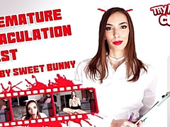 Dildo ride scene with lustful milady from The Jerk Off Games