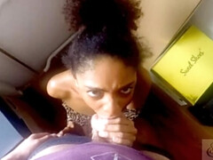 イマラチオ, 黒人, Hd, 異人種間, ラティーナ, なめる, 驚き, オッパイの