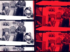 デカ尻, 茶髪の, 捕まる, イマラチオ, Hd, 熟年, オフィス, ストリップ