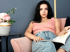 茶髪の, カワイイ, 指いじり, オナニー, ガリガリ, タトゥー