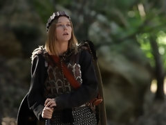 Kont, Bruinharig, Gapende, Masturbatie, Buiten, Mager, Alleen, Tiener